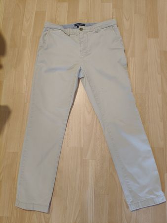 Pantalon Chinos Tommy Hilfiger Beige Taille 32 Homme Été