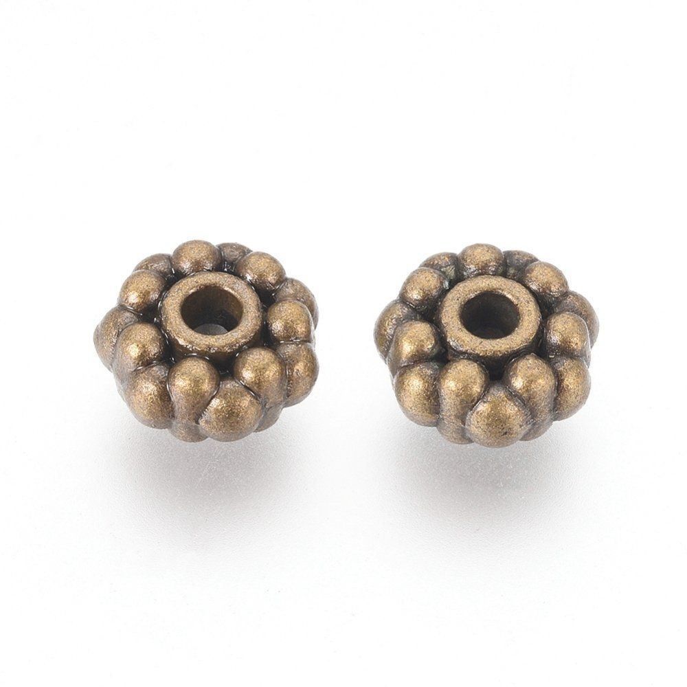 Perle (finte): Rondellen 8x4mm 50 Stück bronze – Nuovo (secondo la descrizione) da Alpnachstad venduto da perlengaby