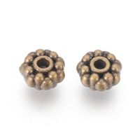 Rondellen 8x4mm 50 Stück bronze