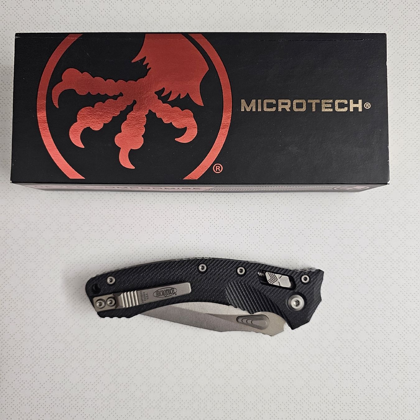 Spyderco Coltelli tascabile: Microtech Amphibian RAM-LOK, Sackmesser – Nuovo e nell'imballaggio originale da Egg b. Zürich venduto da Kunst_Shop_Schweiz 3