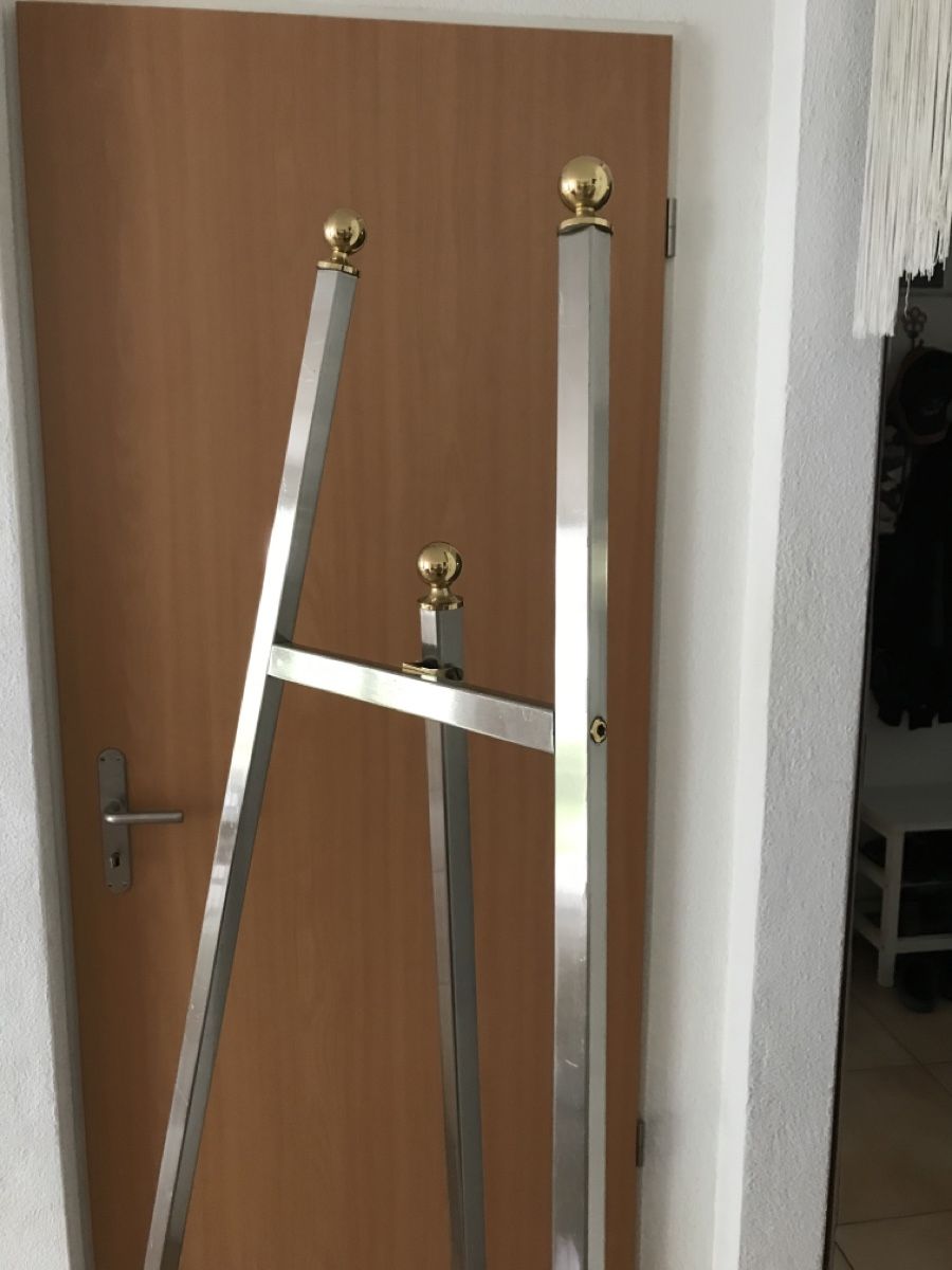 Cavalletti: Staffelei Metall Ständer Bicolor – Usato da Maur venduto da sorglos68 2