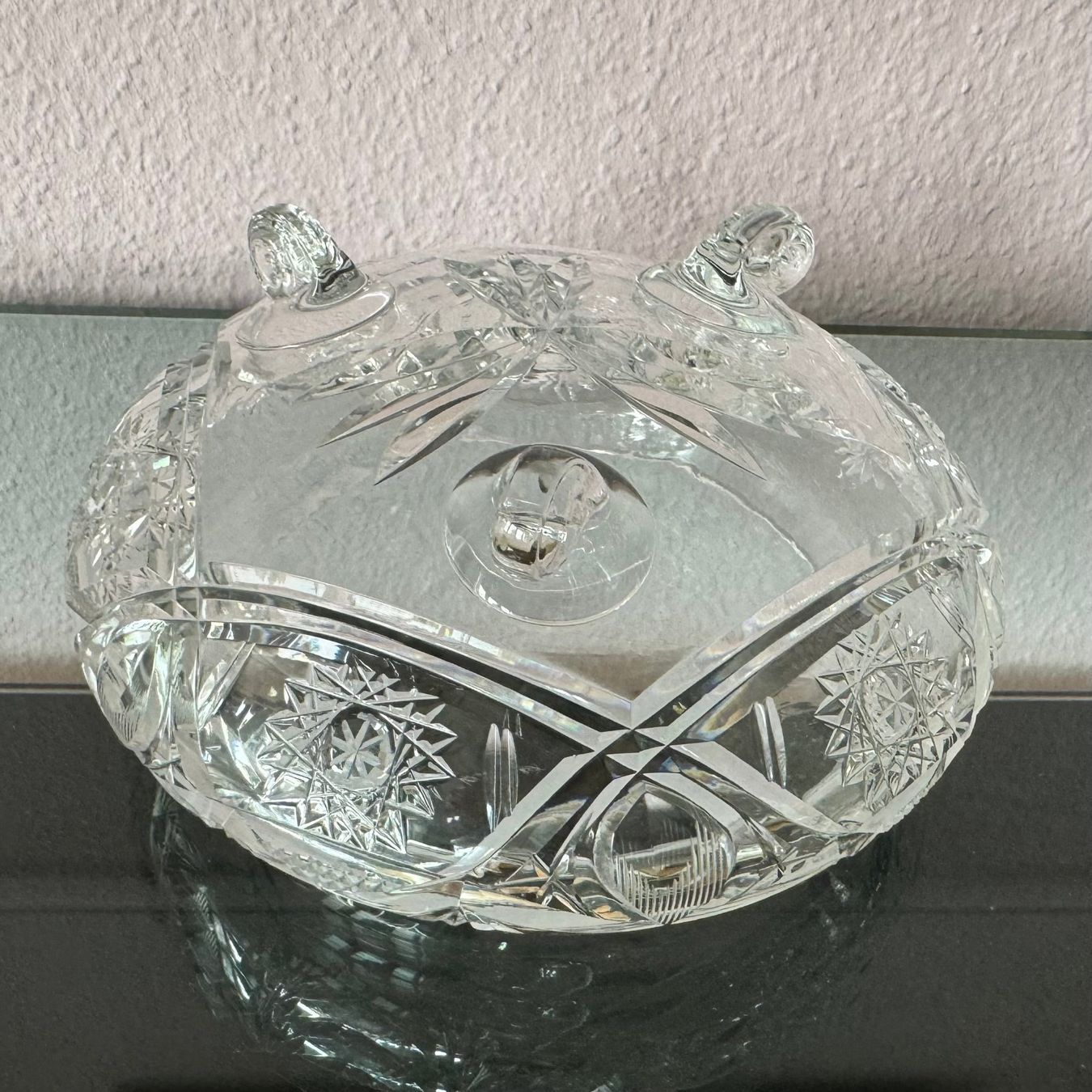 Schalen: Bleikristall Schale mit Deckel _ handgeschliffen – Gebraucht aus Adliswil von MeDuMe 2