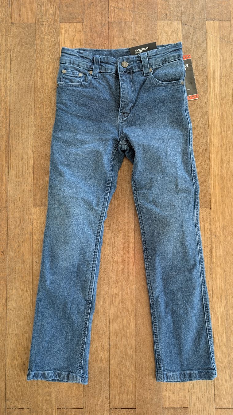 Jeans: Kinder Motorrad Jeans mit Protektoren 152 – Neuf (Voir description) à Männedorf par Luethit 2