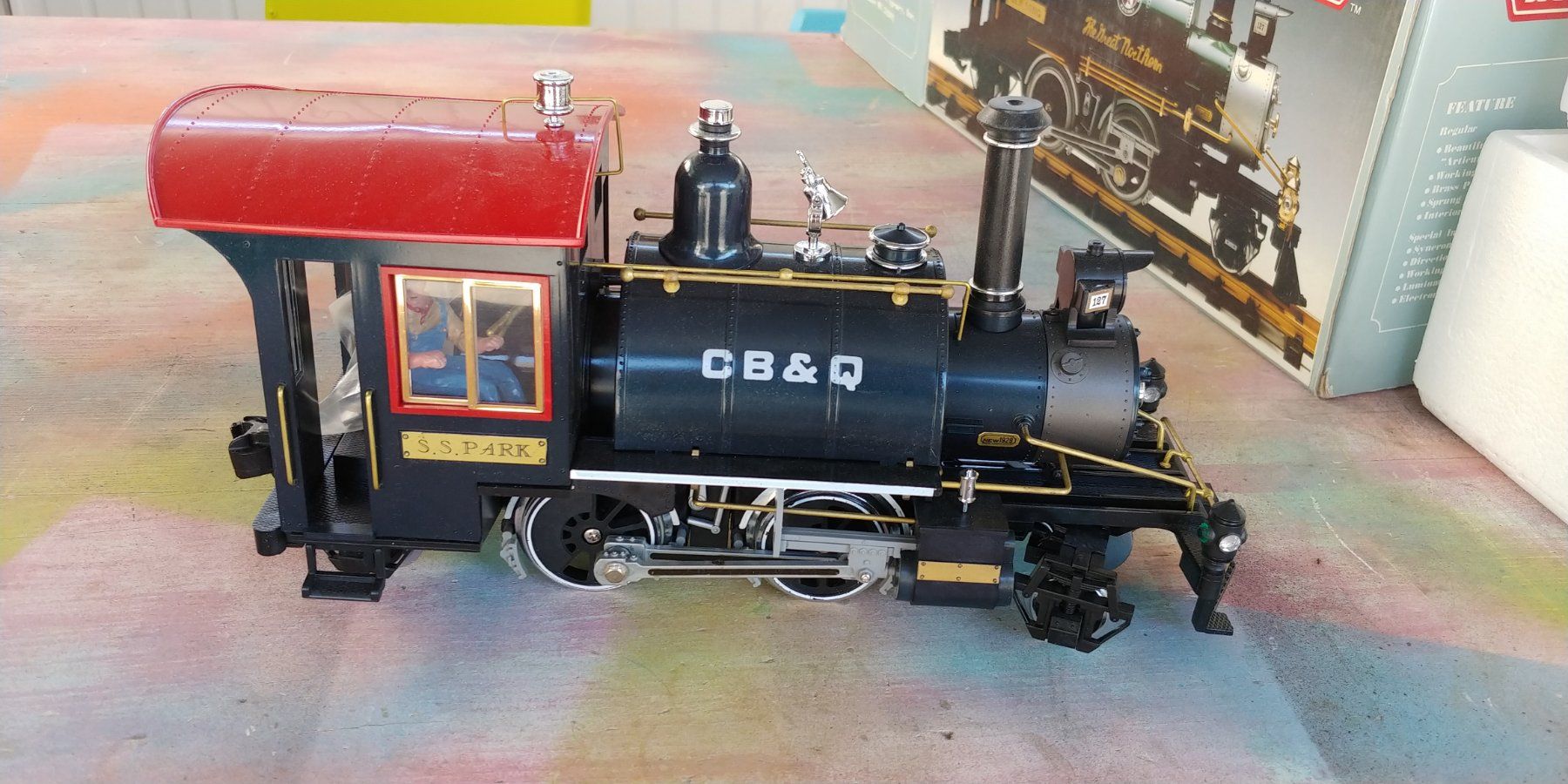 Modelleisenbahnen: REA Dampflok mit Wagen G – Gebraucht aus Waltenschwil von Ardnas007 3