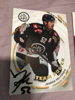 Jesper Peltonen HC Lugano Kloten Hockey Card signiert