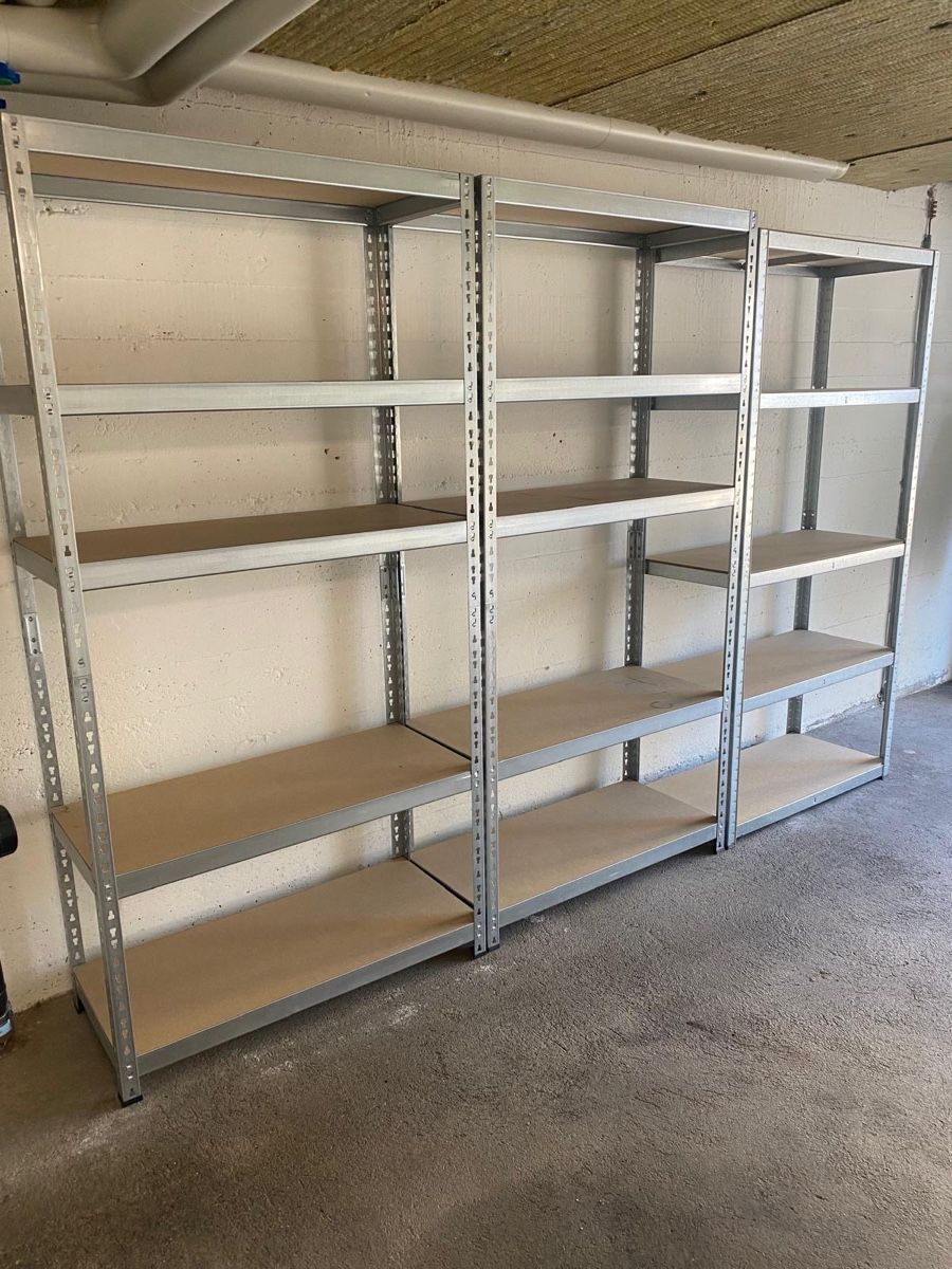 Scaffali: 3x Metallregal Schwerlast – Usato da Baar venduto da Aleksandar82 1