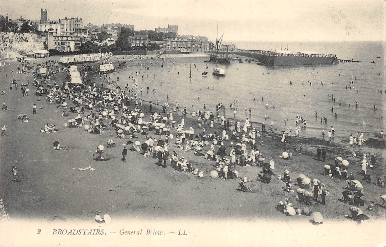 Cartoline postali: 3x Broadstairs – Usato da Ottikon b.Kemptth. venduto da Neptun1974 4
