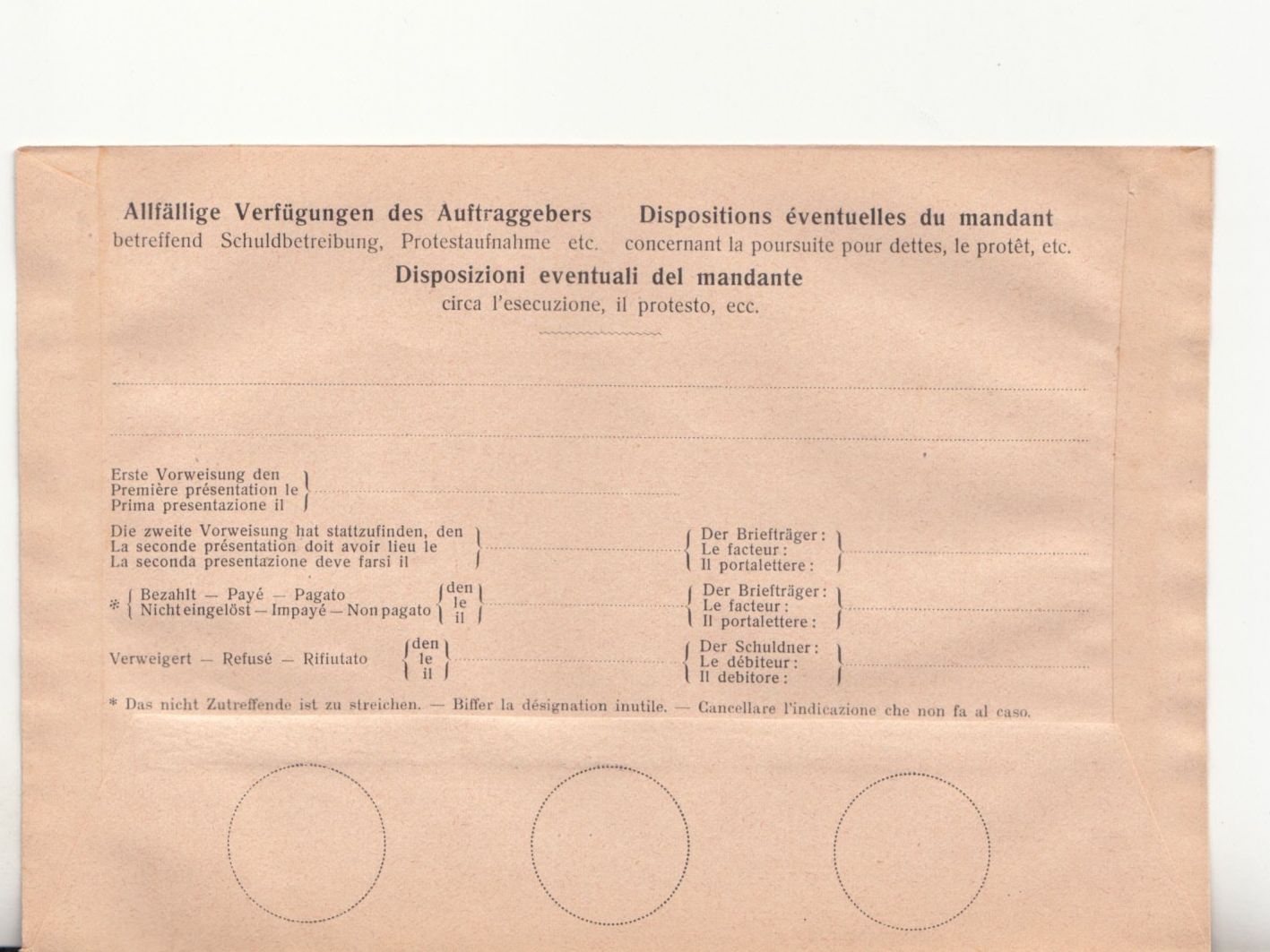 Tutti i francobolli: SGK PEM 001 Henrioud Bern – Usato da Bürglen TG venduto da StampGraf 1