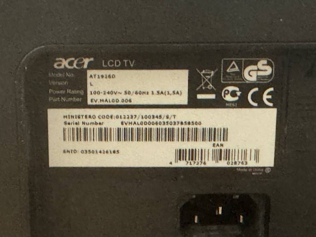 Monitor: ACER LCD Bildschirm / TV – Usato da Benken ZH venduto da mow_89nt 2