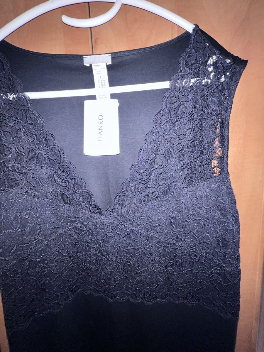 Hanro Negligees & Pigiami: Nachthemd Hanro L schwarz neu – Nuovo (secondo la descrizione) da Dornach venduto da samuti 1