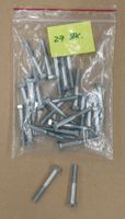 27 Stk. Sechskant Schraube M6 x 45, verzinkt