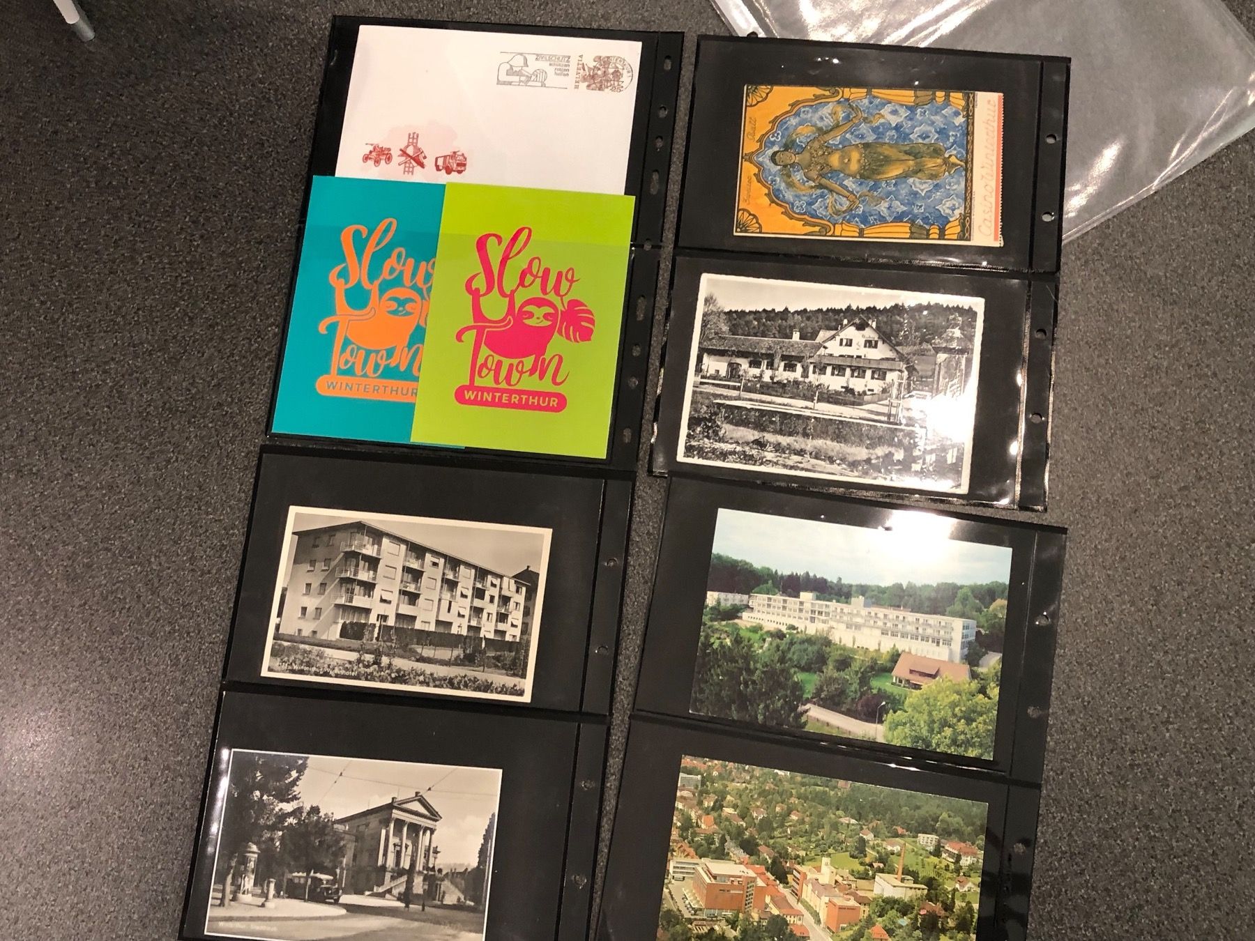 Ansichtskarten: Privat-Sammlung Winterthur - 56 Briefe & Ansichtskarten – Gebraucht aus Lufingen von Rac0 6