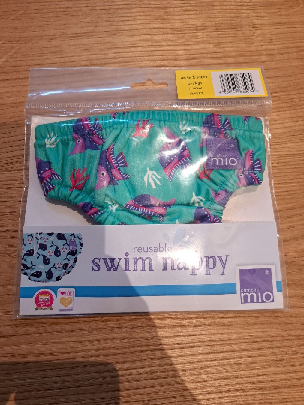 Costumi da bagno: Mio Wiederverwendbare Badewindel Gr. S 5-7kg – Nuovo e nell'imballaggio originale da Zell LU venduto da starlight_