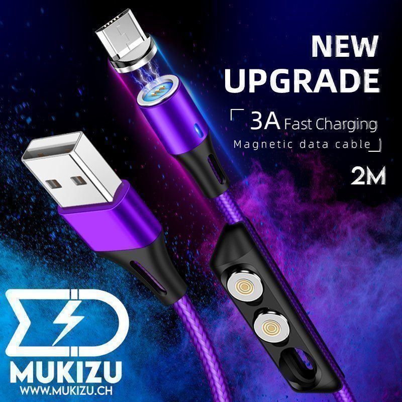 Cavi: Câble Magnétique 2m - 3en1 - Fast Charge – Nuovo e nell'imballaggio originale da Geneve venduto da Mukizu