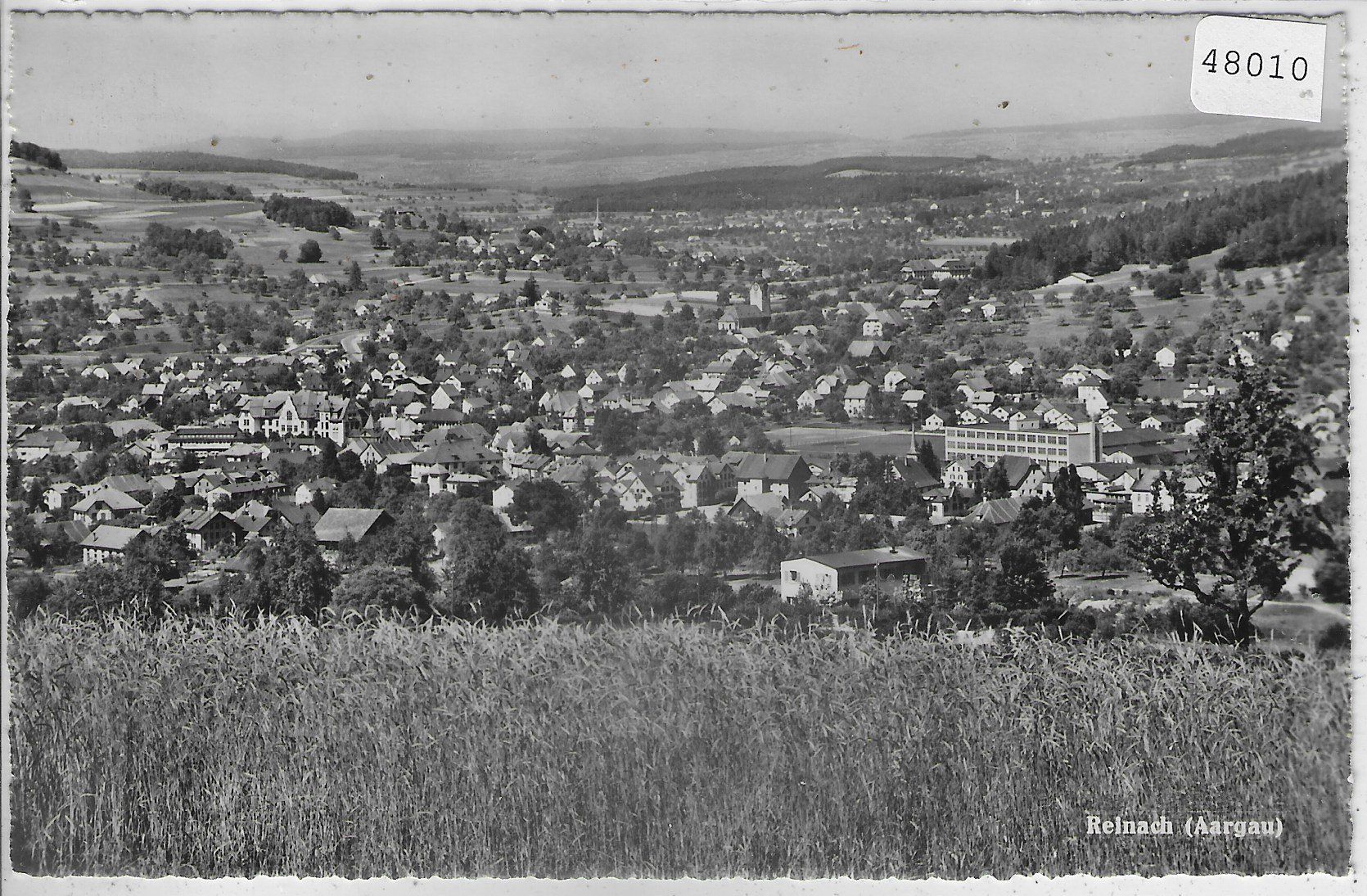 Cartoline postali: Reinach AG - Generalansicht – Usato da Ettingen venduto da Kartenplanet