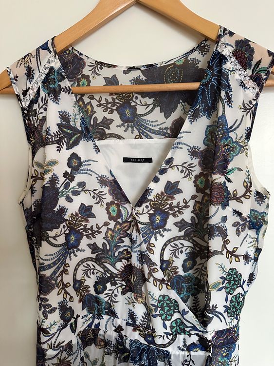 T-shirt Femme One Step Taille 36 - Multicolore, 75% Coton, Très Bon état