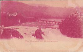 P 82 Der Rheinfall bei Schaffhausen, 1900