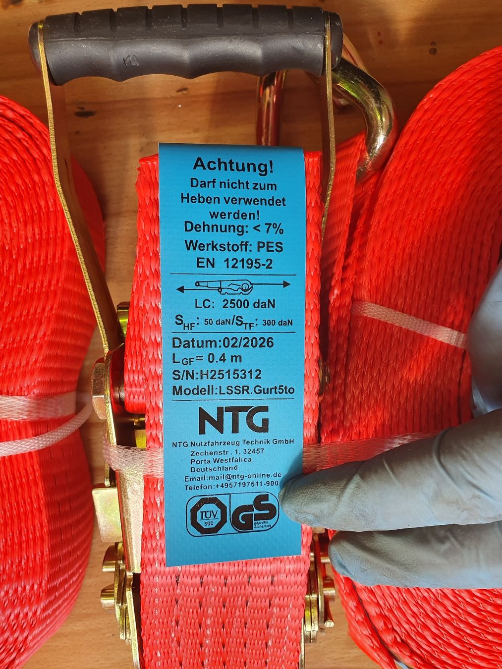 Alle Werkzeuge: 4x Spanngurte – Neu (gemäss Beschreibung) aus Benglen von Xylem 1