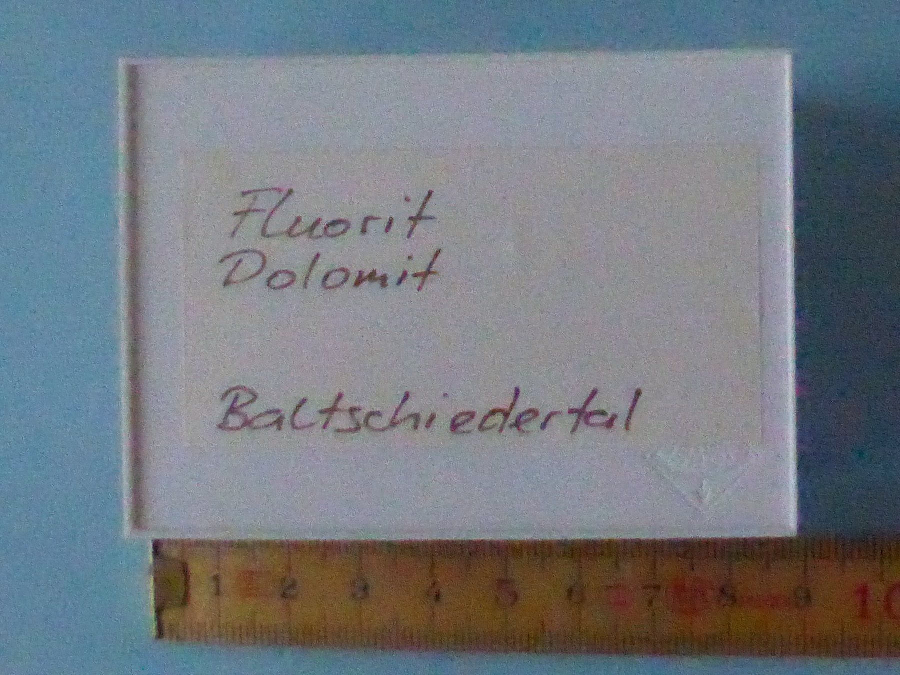 Mineralien & Heilsteine: Dolomit mit Fluorit, Wallis – Neu (gemäss Beschreibung) aus Triengen von Nussbaum14 5