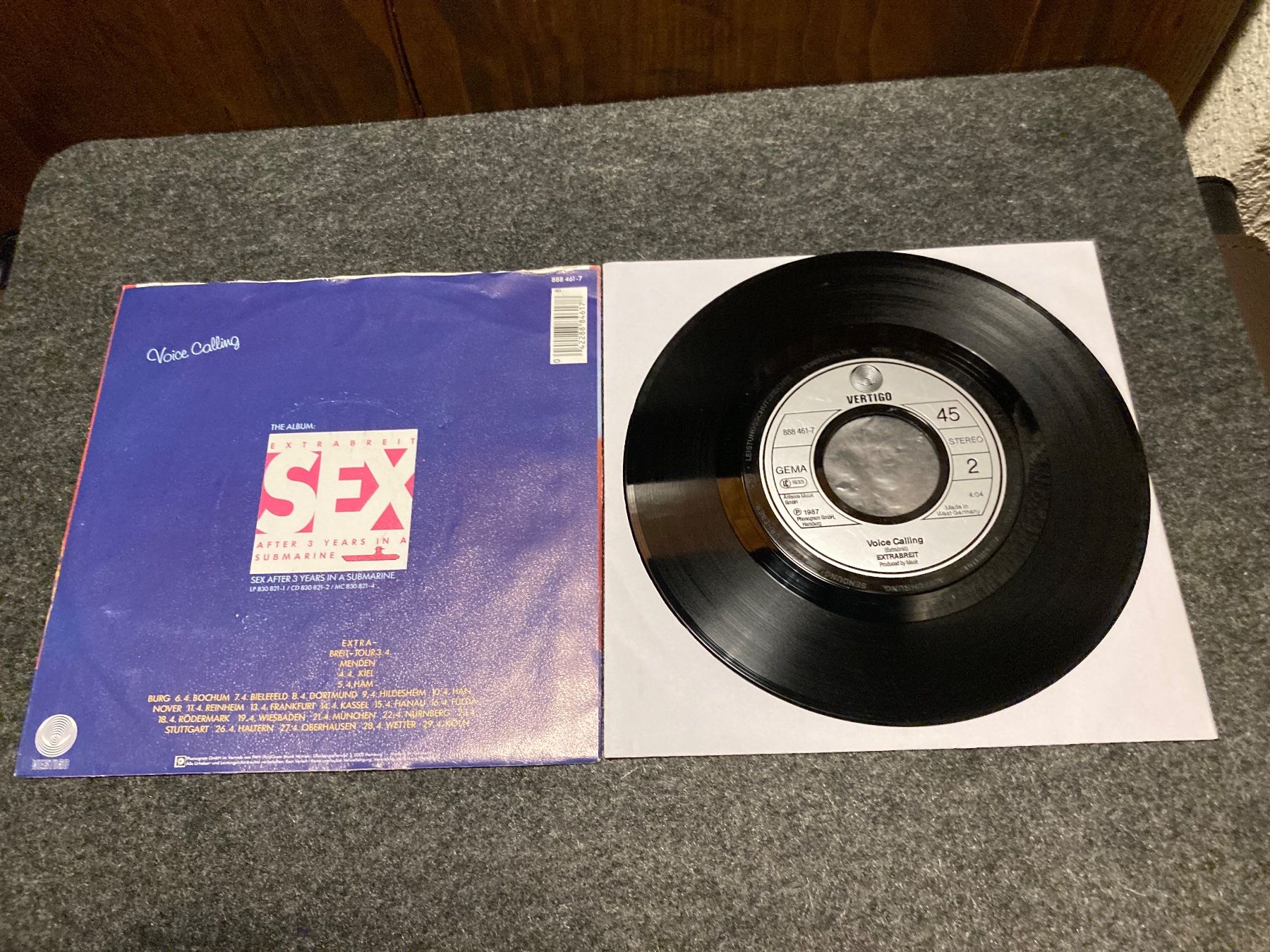 Dischi in vinile: Extrabreit - Blue Moon (Shine On) – Usato da Fribourg venduto da Karushi 1