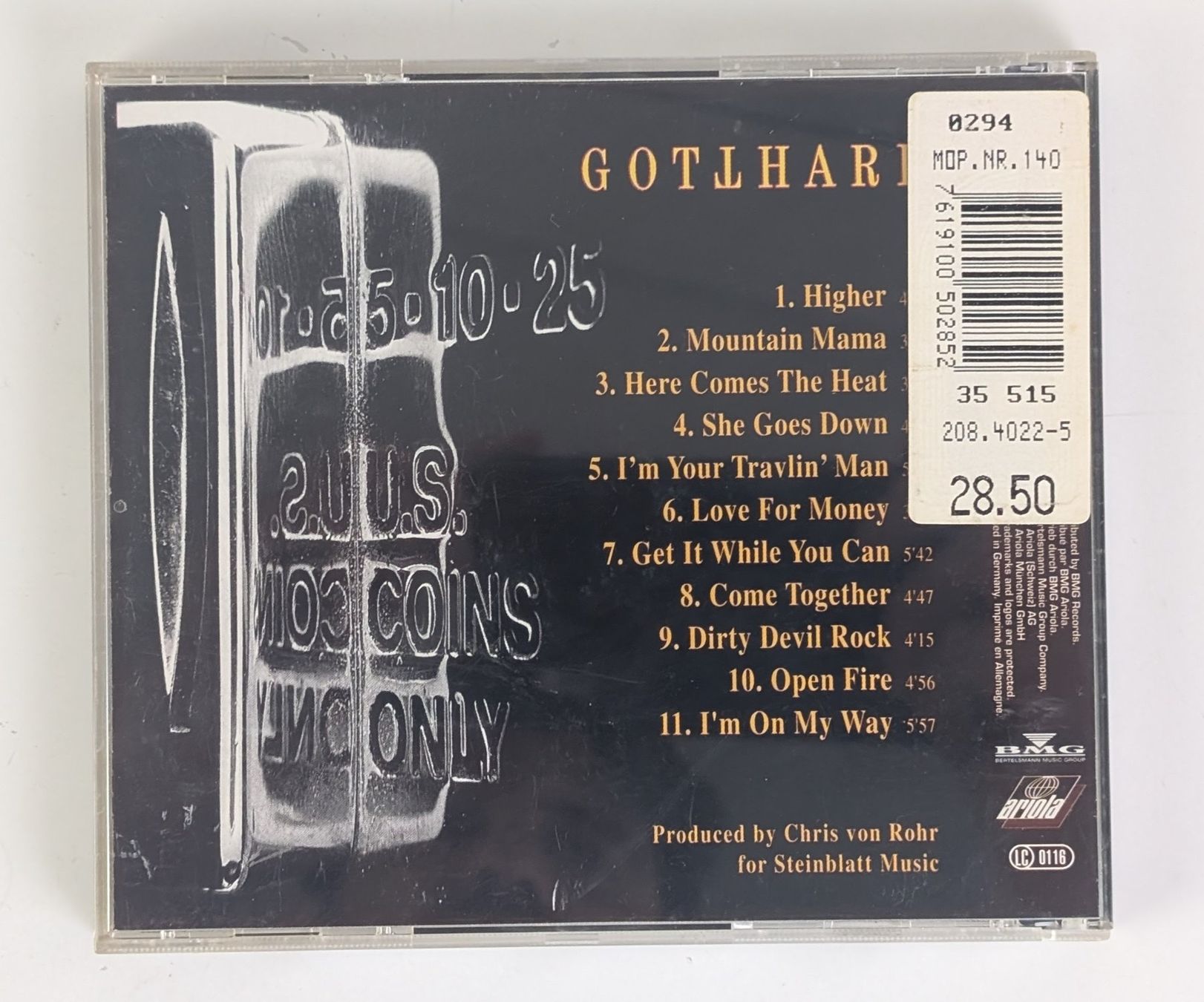 CD: Gotthard - Dial Hard CD - Top – Usato da Zürich venduto da 1.Simon 1