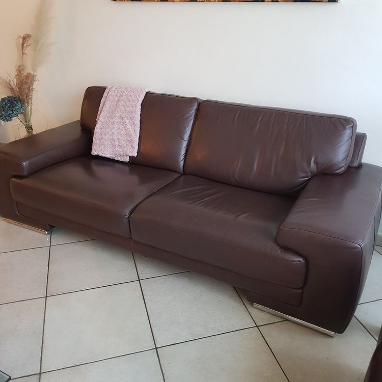 2 Kunstleder Sofas zu verkaufen Kaufen auf Ricardo