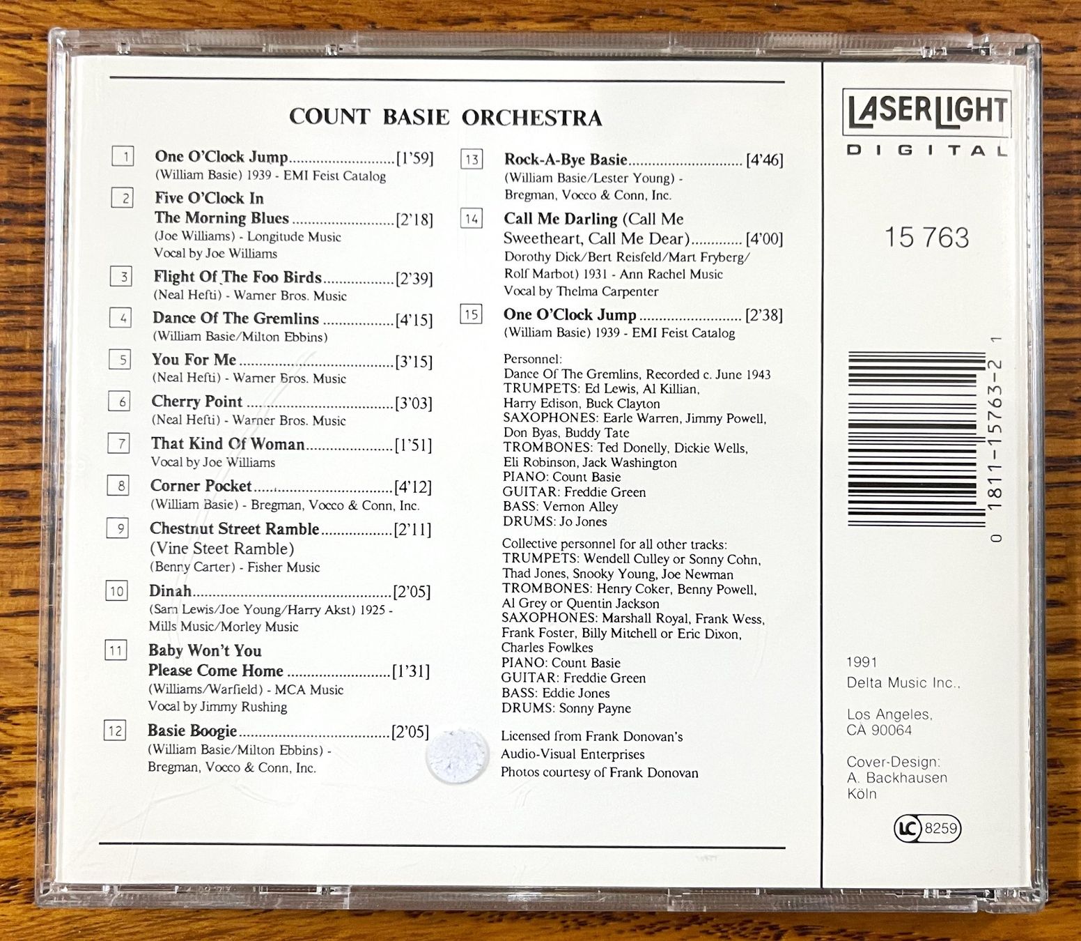 CD: The Jazz Collector Editition: Count Basie Orchestra CD – Usato da Oftringen venduto da Vucki 1
