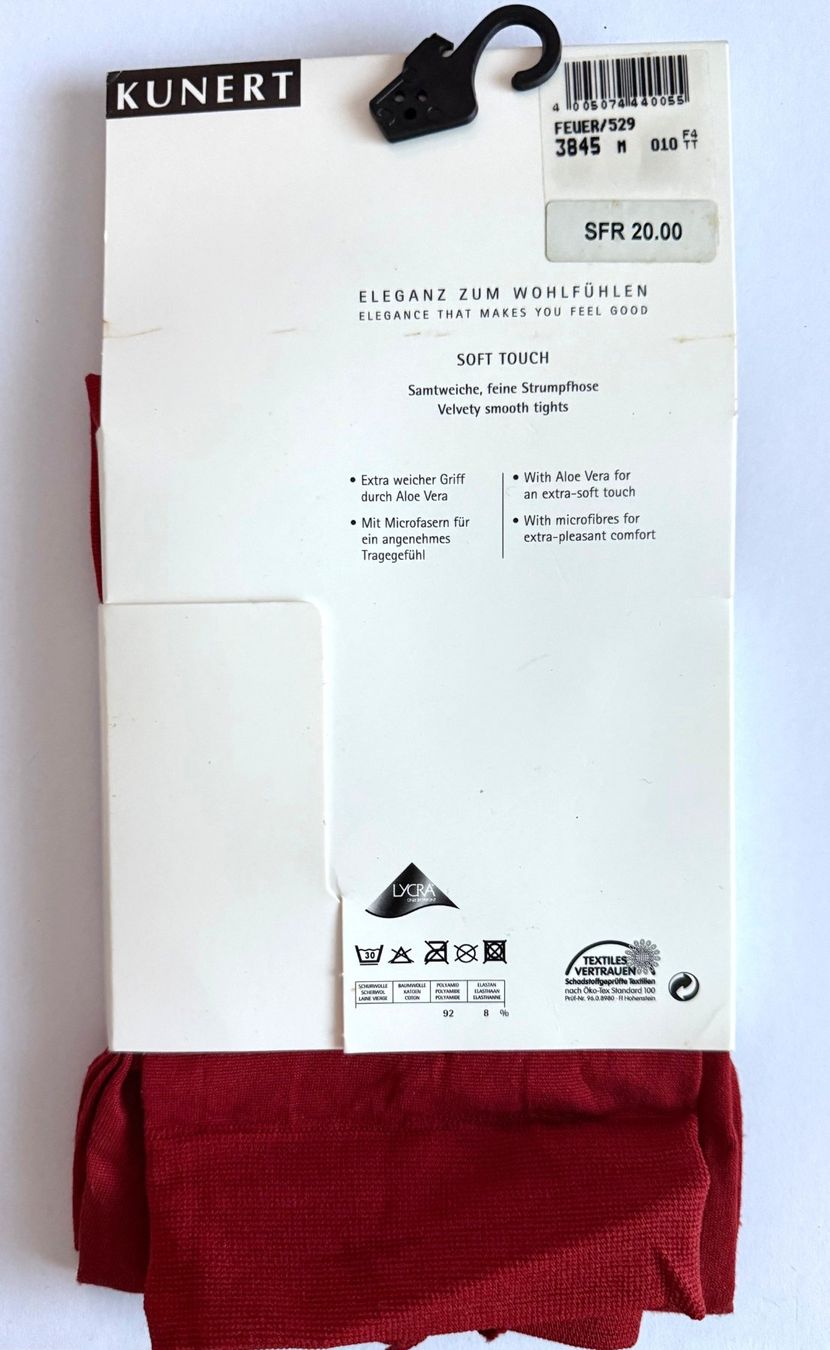 Kunert Strümpfe & Strumpfhosen: Strumpfhose Soft Touch Kunert – Gebraucht aus Menziken von ABA60 1