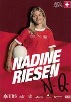 Nadine Riesen Autogramm handsigniert Schweiz 2025 (1) SELTEN
