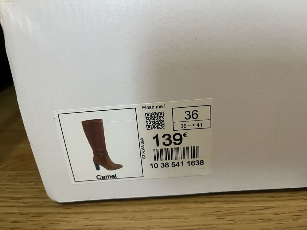 Bottes cuir marron Eram t36 Kaufen auf Ricardo