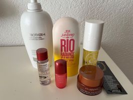 Biotherm, Sol de Janeiro, Clarins, Shiseido, neu & gebraucht