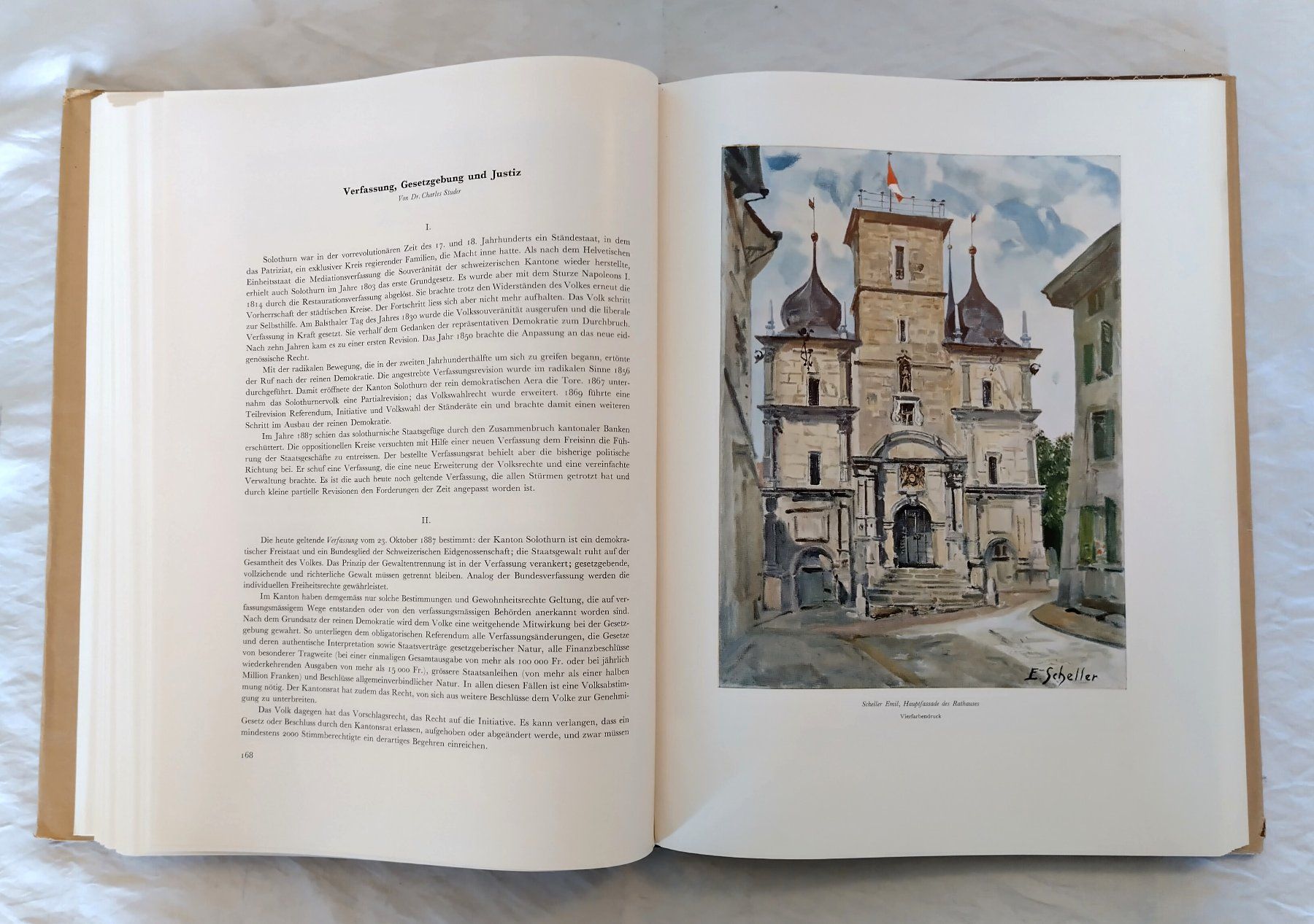 Libri: Der Kanton Solothurn 1949  / Ein Heimatbuch / 314 Seiten – Usato da Bellach venduto da JingleJerry 3