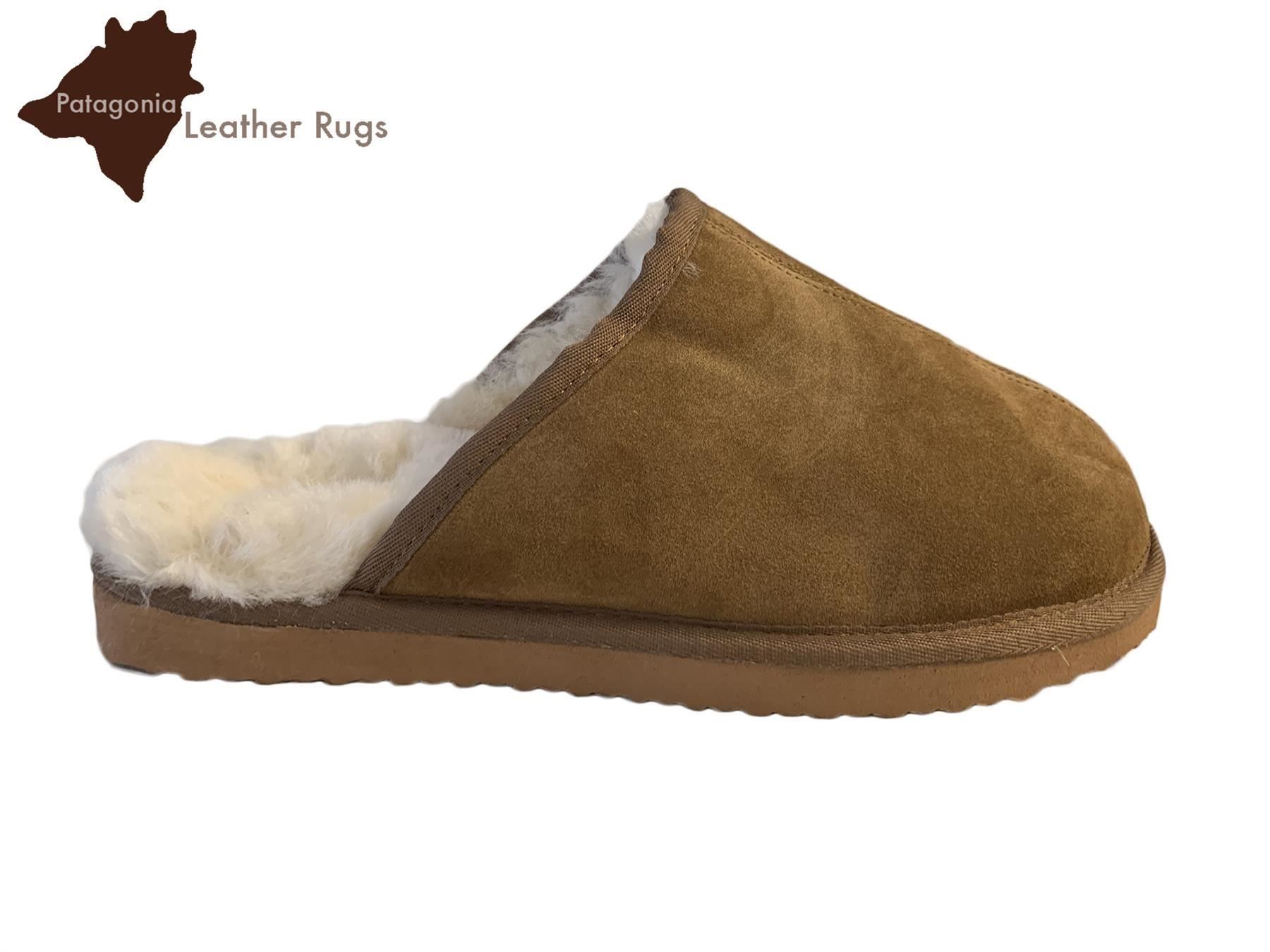 Scarpe da uomo: Pantoffel neu echt Lammfell Gr 40-47 – Nuovo e nell'imballaggio originale da Arbedo venduto da patagonialeatherrugs 2