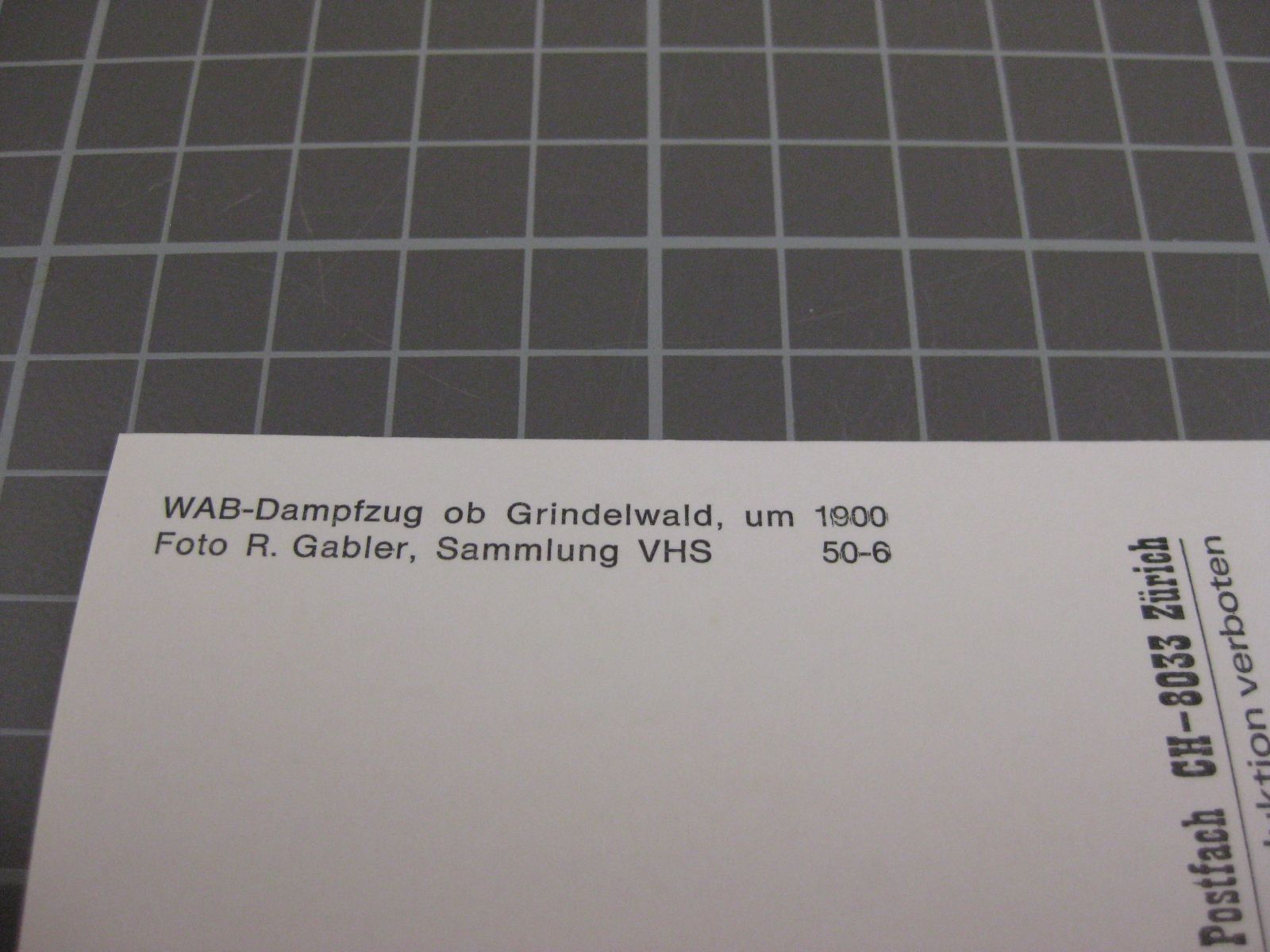 Cartoline postali: AK Grindelwald mit Zug – Nuovo (secondo la descrizione) da Malters venduto da Marosko 2