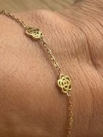 Luxus Elegante bis 22cm Luxus Edelstahl Armband Farbe Silber