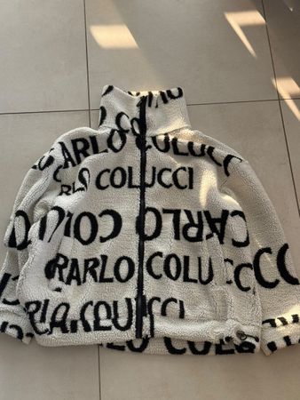 Neuwertige Felljacke Carlo Colucci Logo Grösse L