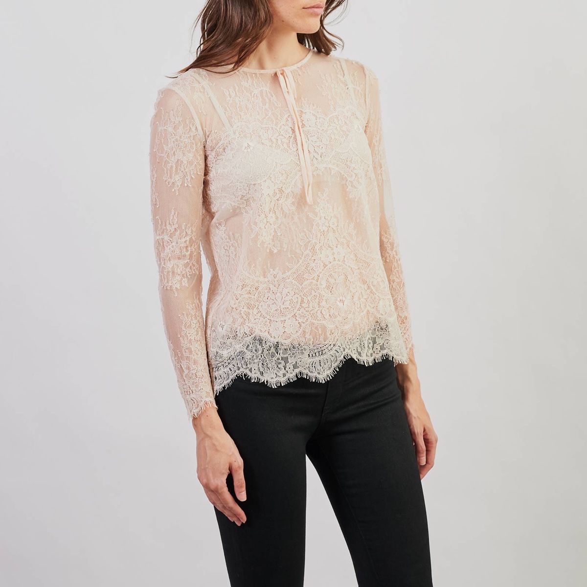 Kooples Camicette: The Kooples blouses beige taille - S – Nuovo (secondo la descrizione) da Genève venduto da iry_67wr