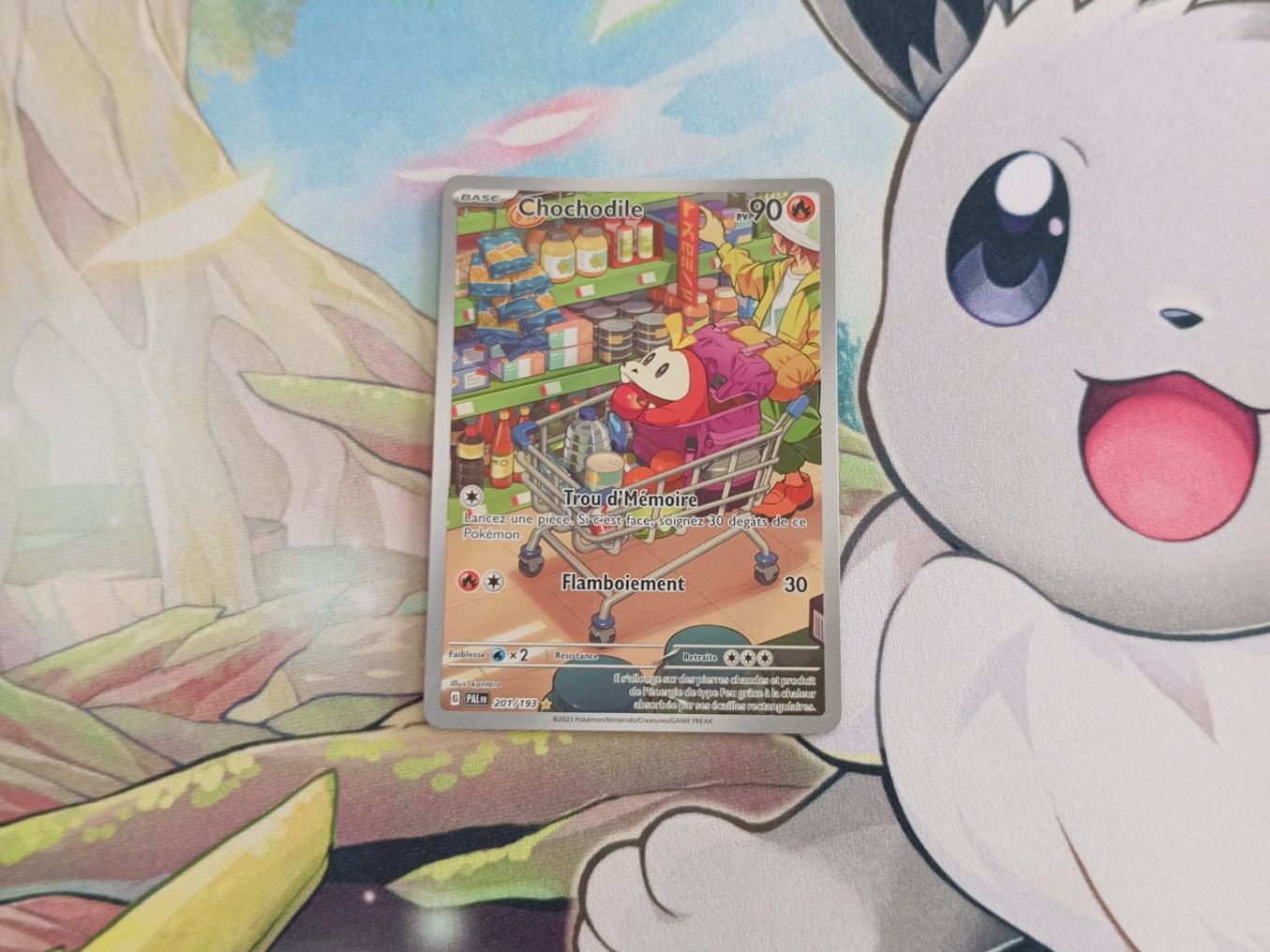 Pokémon Carte collezionabili: Carte Pokémon Chochodile 201/193 EV2 Evolutions de Paldea FR – Nuovo (secondo la descrizione) da Worben venduto da HartiMariem