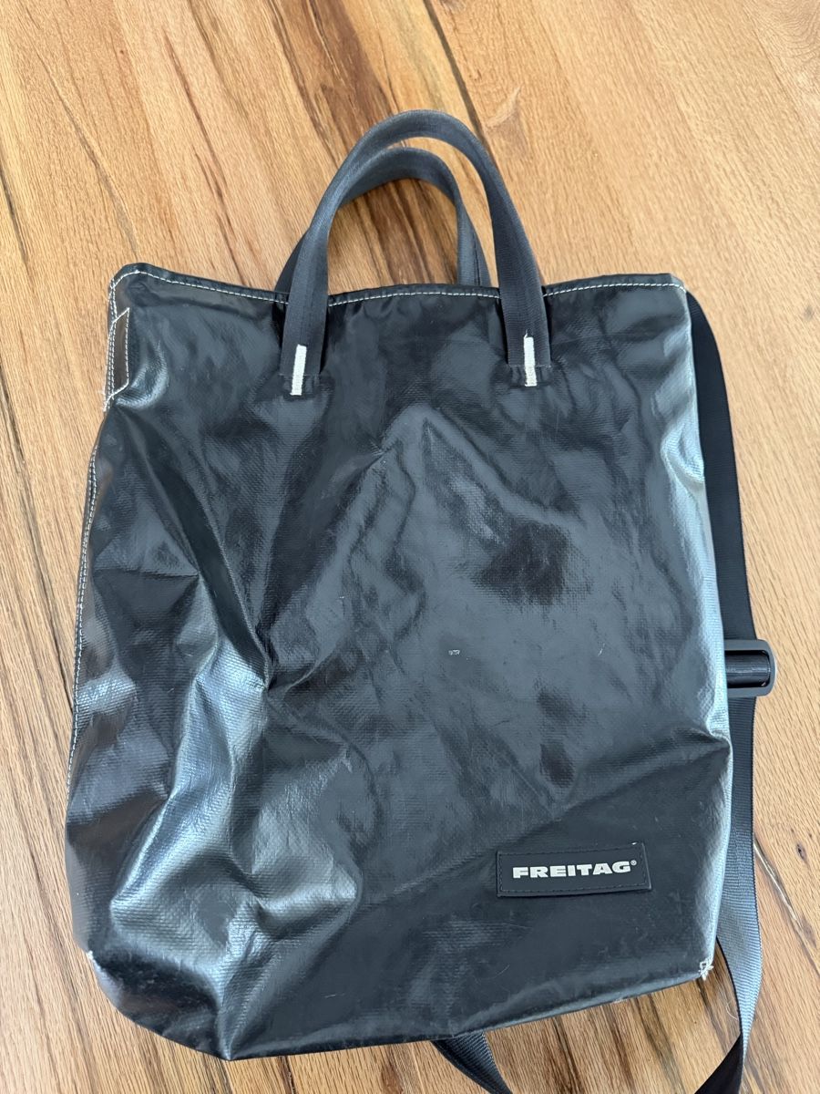 Freitag Taschen für Damen: Freitag tasche schwarz - all black – Gebraucht aus Broglio von kira76 1