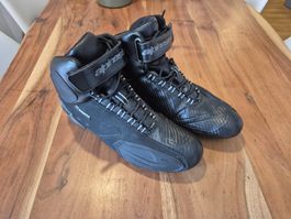 Motorradstiefel Alpinestars schwarz Grösse 42 neuwertig