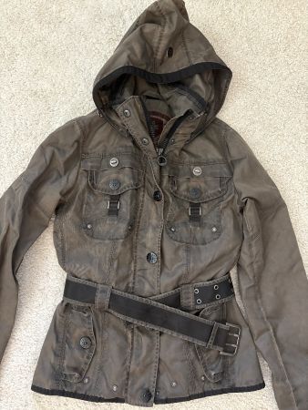 Wellensteyn Jacke, Grösse 34, grün-braun, Herbst