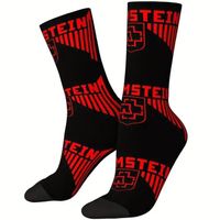 🧦🔥Rammstein 3D-Socken – Rockiger Style für echte Fans!🎸🖤