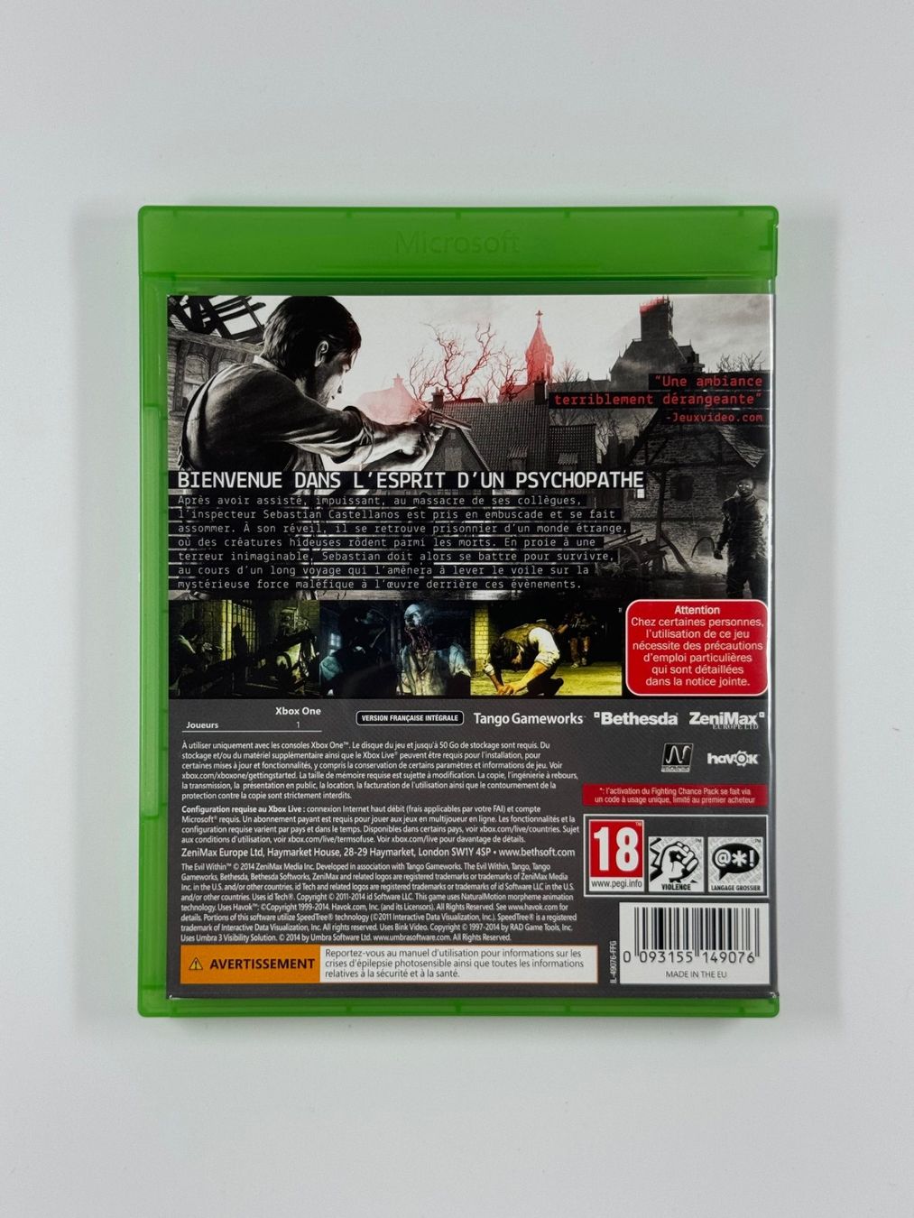 Microsoft Giochi: XBOX ONE Spiel: The Evil Within – Usato da Soyhières venduto da Spartan117 1