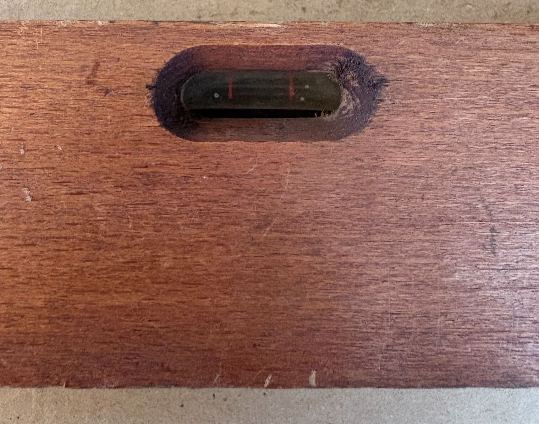 Misurare: VINTAGE WASSERWAAGE AUS HOLZ – Usato da Ostermundigen venduto da wini63 1