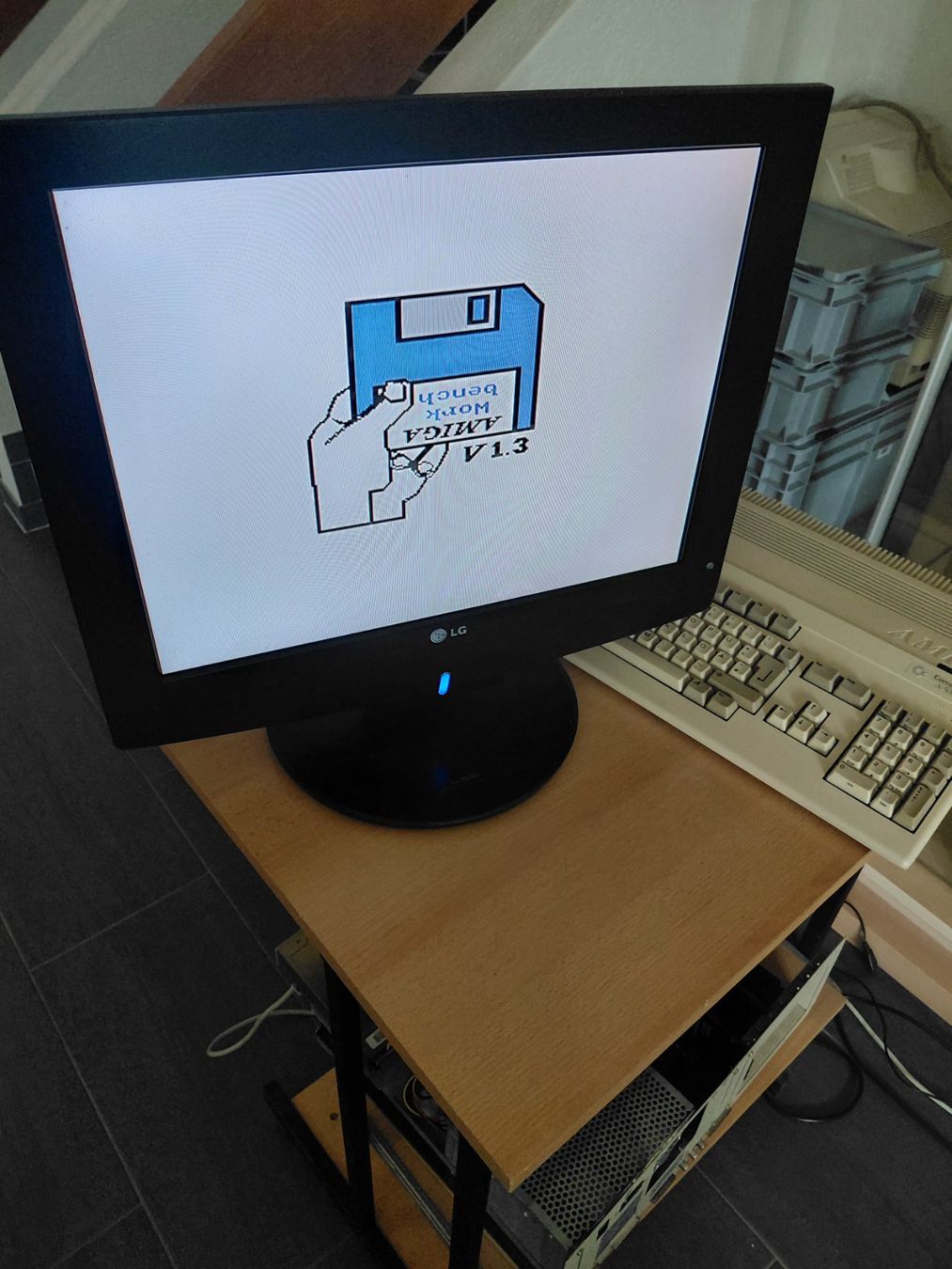 Commodore PCs: Amiga 500 Gotek + Bildschirm – D'occasion à Beringen par Beringen75 1