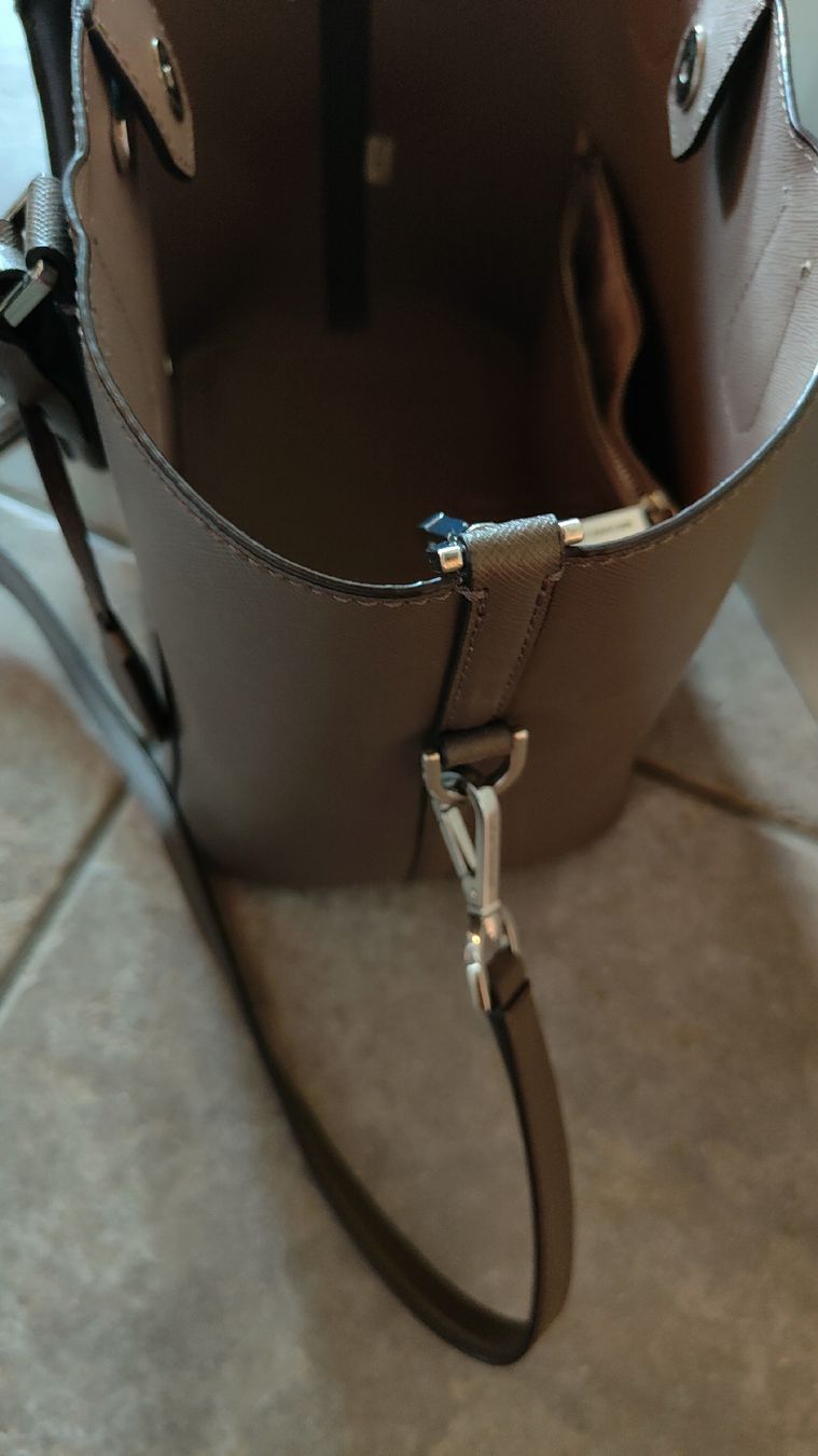 Michael Kors Borse da donna: Michael Kors Greenwich Large Grab Bag Grey – Nuovo e nell'imballaggio originale da Davos Platz venduto da egl_h2gt 3