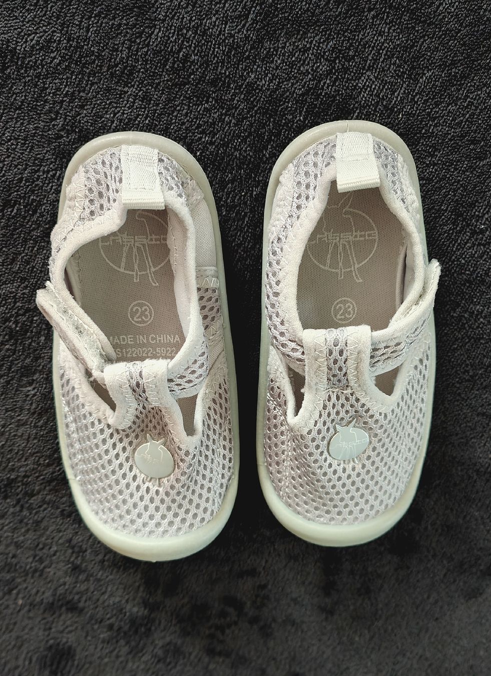 Scarpe da uomo: Badesandalen LÄSSIG, Grau, Grösse 23 – Nuovo (secondo la descrizione) da Ulisbach venduto da Re_b3ka 1