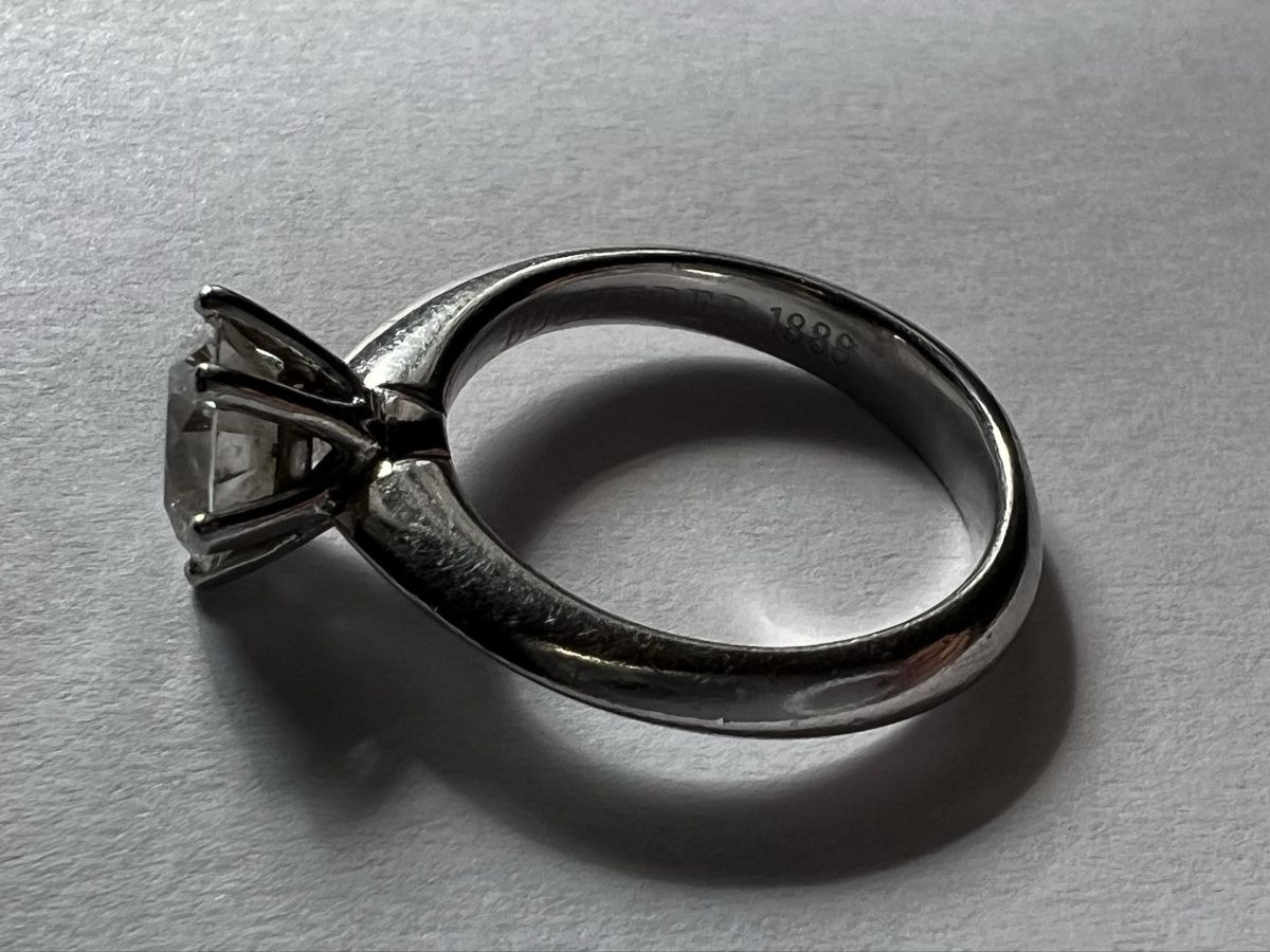 Bucherer Ringe: Diamond Engagement ring Diamant Platin Bucherer 1888 – Gebraucht aus Genthod von cha_8vfp 5