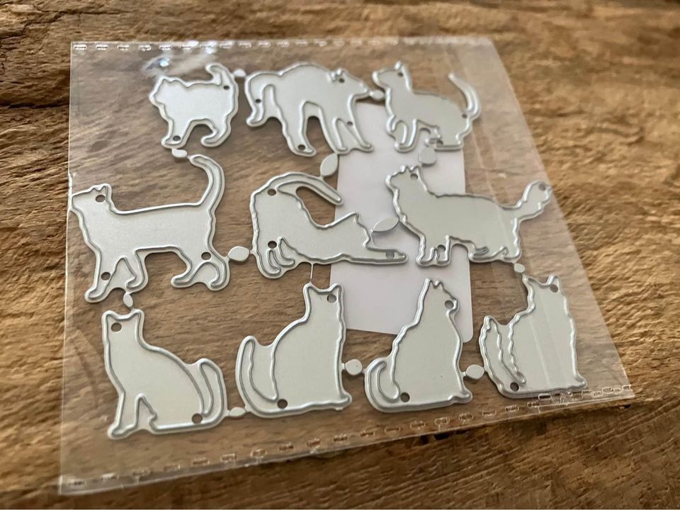12 Mini-Katzen Aus Kunstharz Für Deko – Handbemalt, Wasserdicht, Für Pflanzen & Terrarien