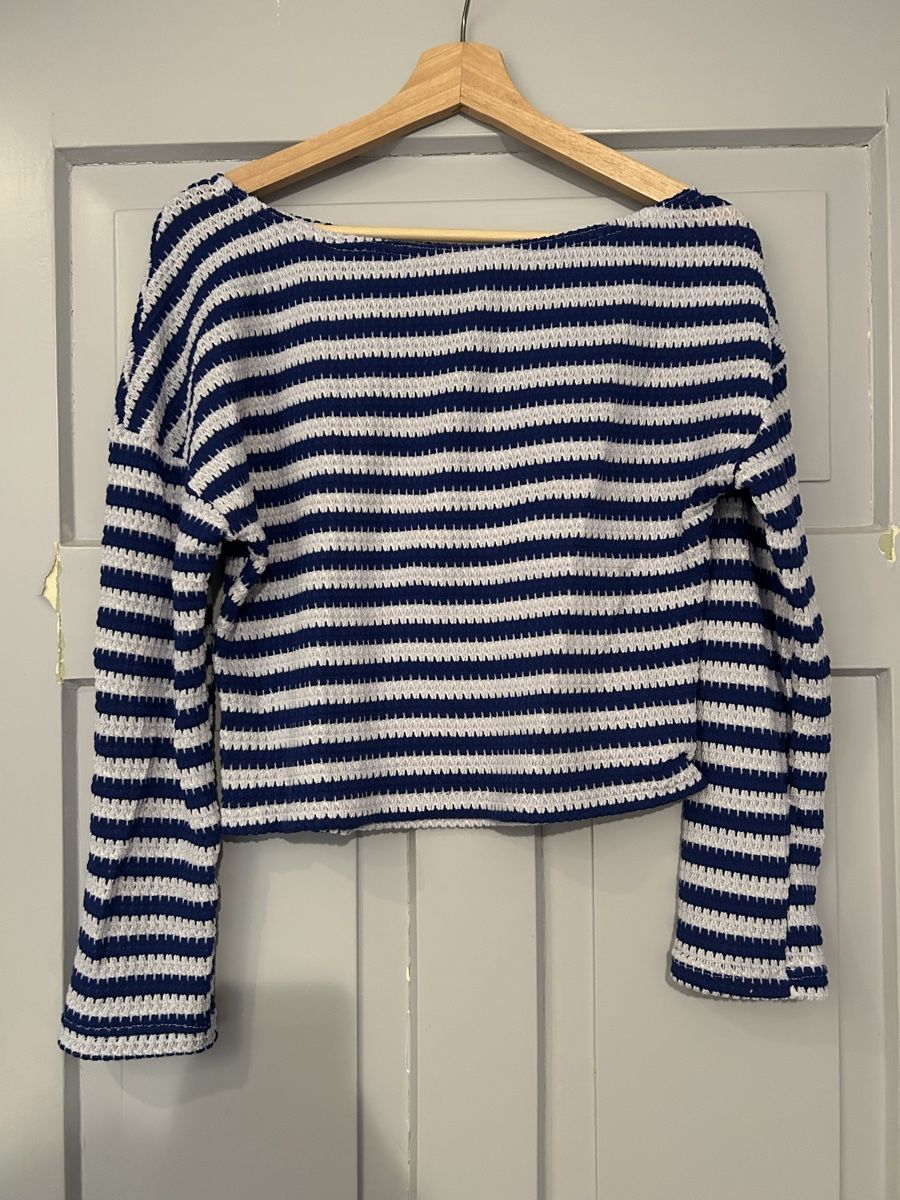 Shein Maglioni & Felpe: Süsser Damen Pullover gestreift blau weiss grösse S – Usato da Frauenfeld venduto da jae_vs6j